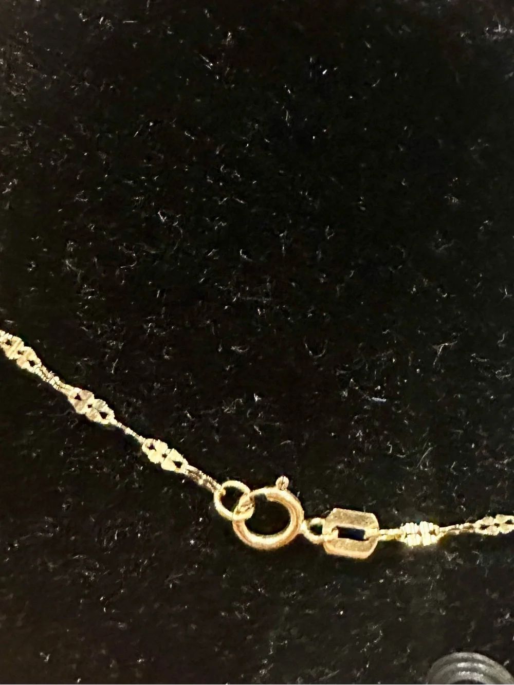 New 14K Solid Gold Necklace diamond cut thick solid 14K gold chain LONG laniard
